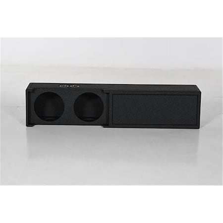 Hi-Tec 10 in. Dual Ported Woofer Box for 2019 Plus Dodge Crew Cab Truck Bed Liner Coating HI2682364